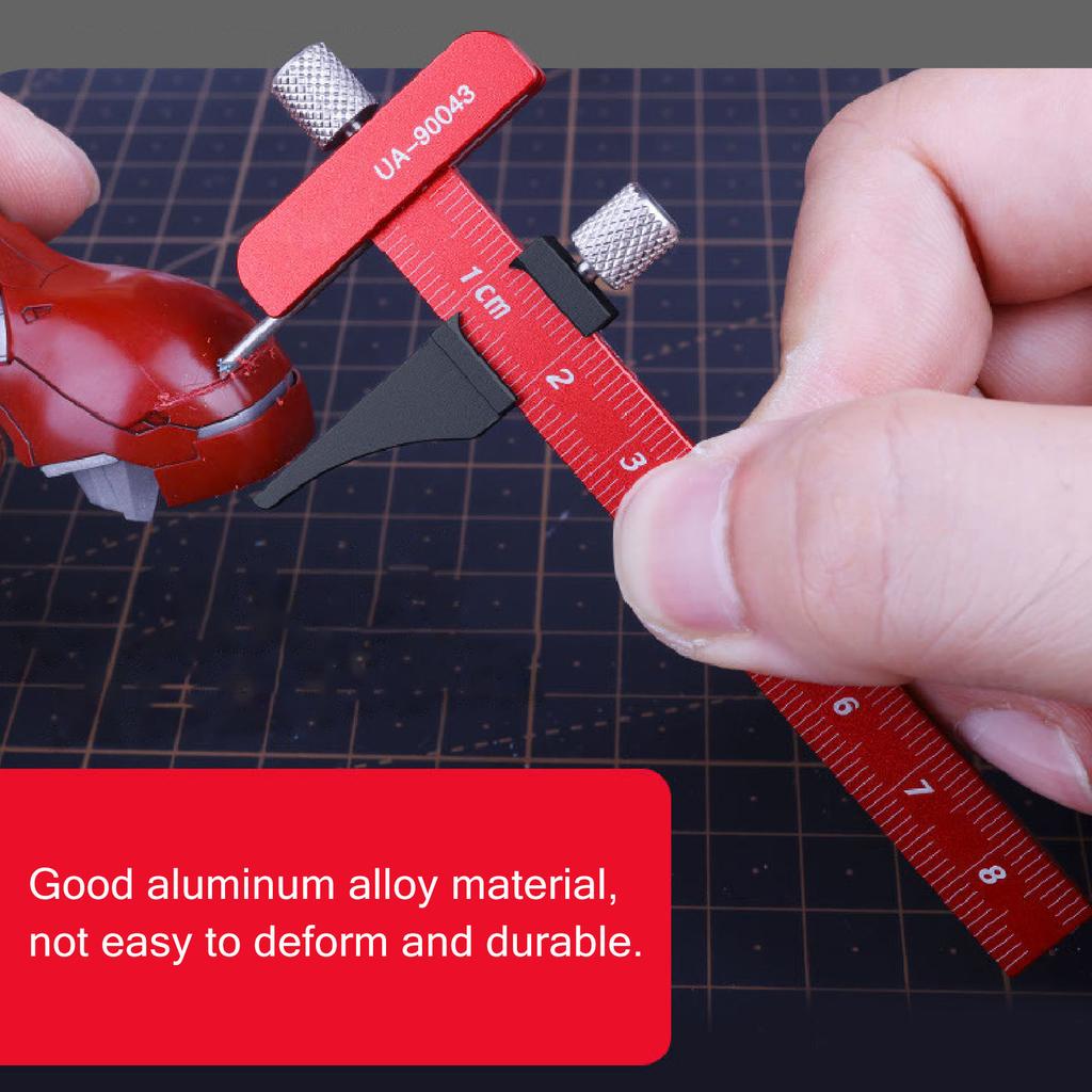 Sliding Gauge T Square Marking Ruler Aluminum Alloy Vernier Caliper Woodworking Tool