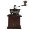 ABUL-4X Manual Coffee Grinder Wood / Metal Hand Mill Spice Mill (Wood Color)