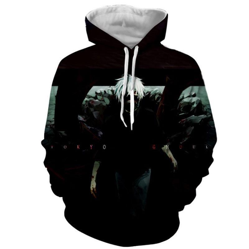 Brin Sweatshirt Unisex Tokyo Ghoul Cosplay Sweater Capuche Sweat Pullover Hoodie
