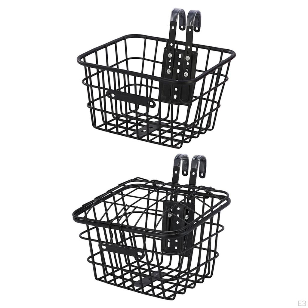 Bicycle Basket, Front Decor Accessory, Lightweight Portable Storage Handlebar Basket for Girls,