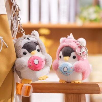 Ins Japanische Pinguin Schultasche Kleine Puppe Anhänger Paar Schlüsselanhänger Plüschpuppe Taschenanhänger