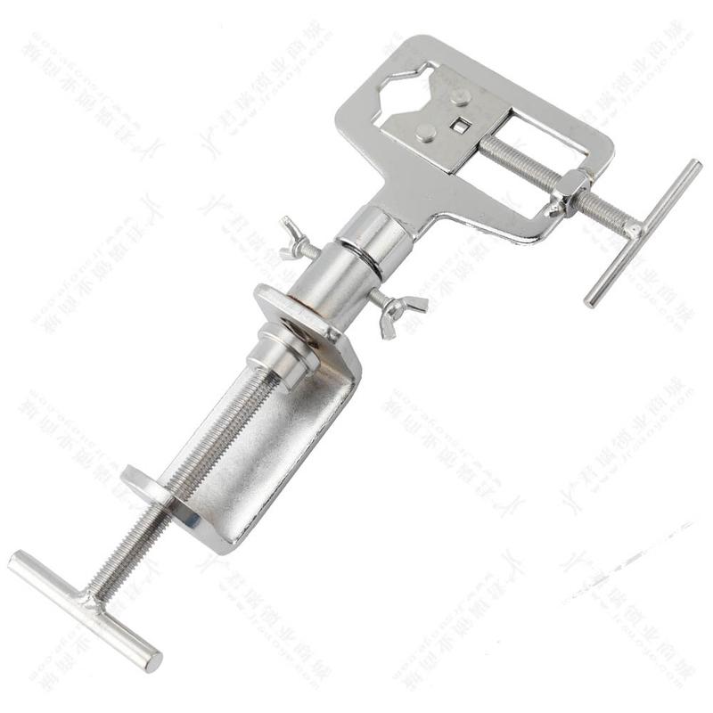 Practice Clamp Tool Metal Alloy Adjustable Locksmith Tool Softcover Type Practice Lock Vise Clamp