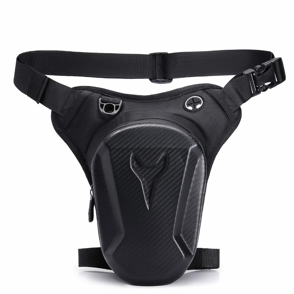 Hard Shell Waist Pack 3-in-1 Rider Bag Crossbody Bag Motorcycle Leg Bag Cycling