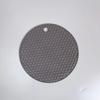 Desk Mat Tool Multifunctional Kitchen Silicone Tableware Circular Anti Slip Heat-resistant Coffee Cup Pot Holder Convenient