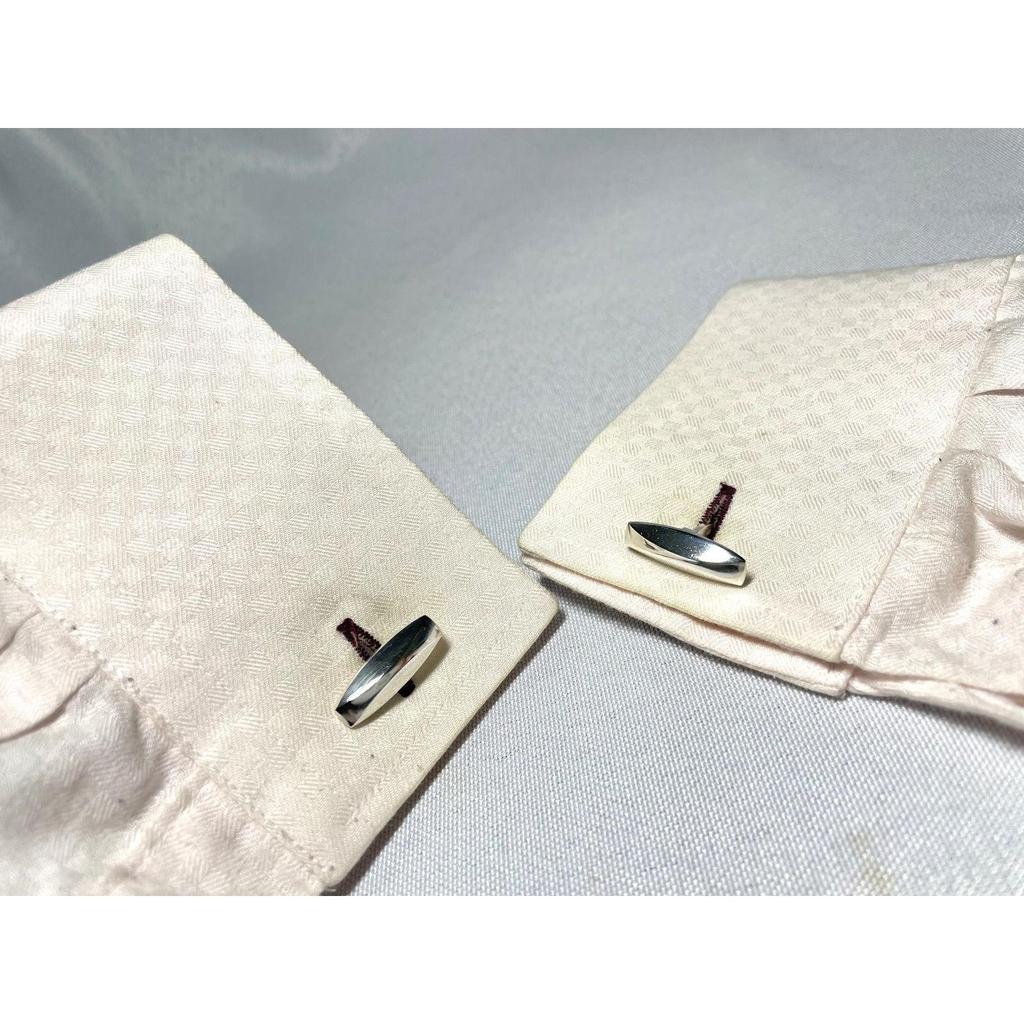 Used Good Condition Rare GEORG JENSEN Georg Jensen #90 Sterling Silver Cufflinks Cufflinks Button SV925 With box