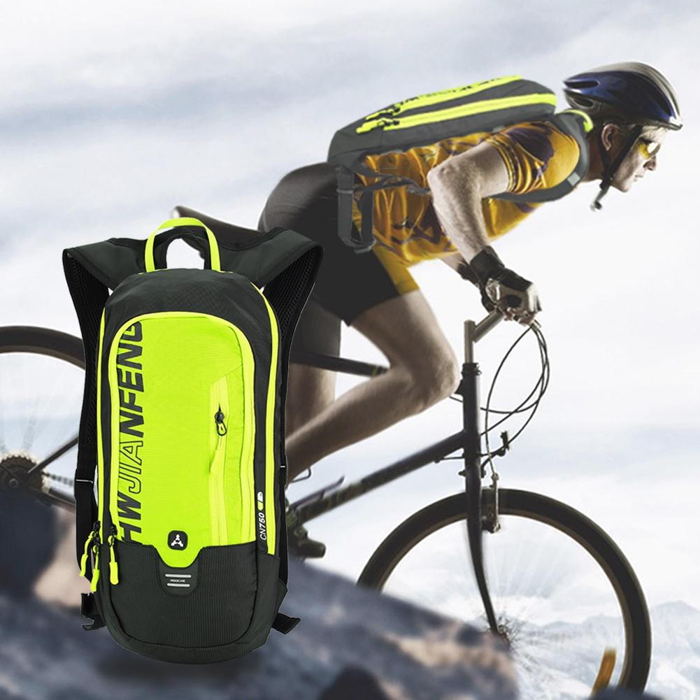 HWJIANFENG Cycling Backpack Bicycle Water Bag Mountain Bike Pouch for Climbing Hiking Green