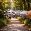 Medieval Steel Gauntlets with Claws, Gothic Knight Armor Gloves, Fantasy LARP Costume