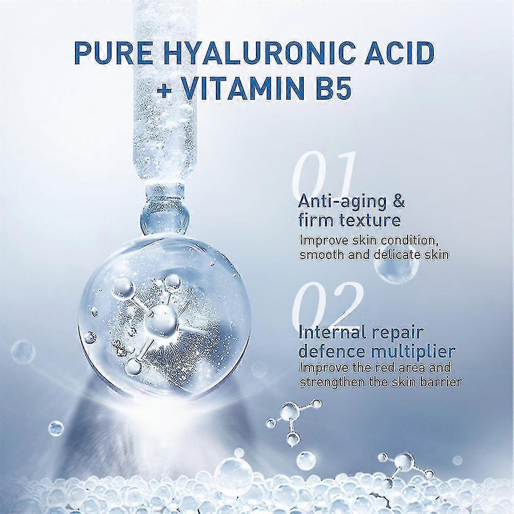 2pcs Hyalu B5  Hyaluronic Acid Serum Triple Anti-aging Anti-wrinkle Concentrate Repairing Essence, Replump Skin Smooth 30ml S05