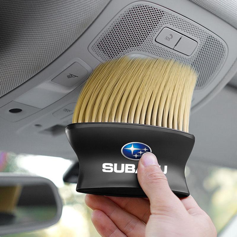 Car Detailing Brush Large Soft Bristle Auto Cleaning Brush For Subaru BRZ Outback WRX Ascent Levorg Forester Impreza Valve Cap VV333