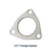 1Pcs 2.5/3 Inch Car Exhaust Gasket Flange Car Exhaust Joints Engine Gasket/ Universal Junta Escape