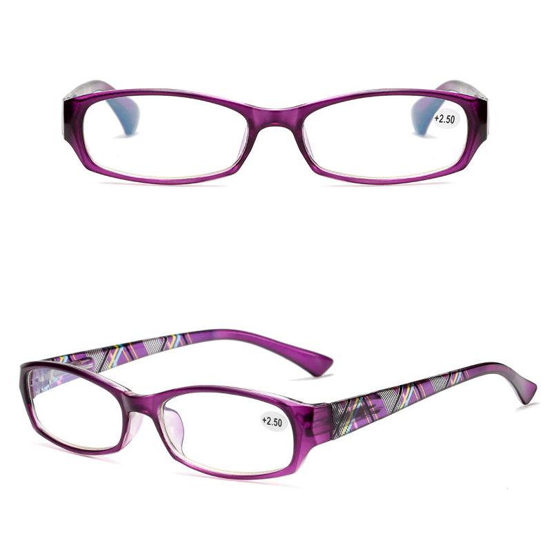 Okulary do czytania o wysokiej rozdzielczości Presbiopijne Retro Soczewka Lupa Okulary Męskie Wzór Dioptrie +1.0~+4.0 Moda Przenośne Damskie