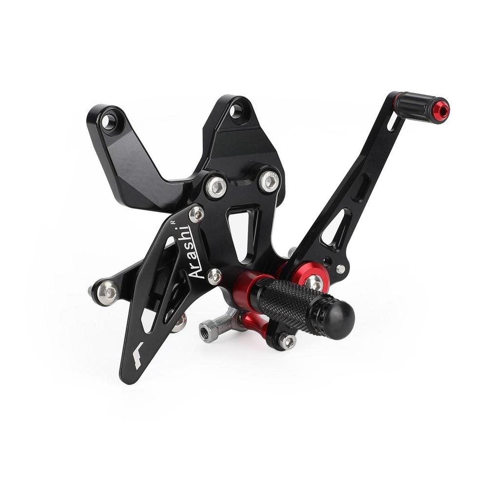 Aluminum Rear Sets Pedals Footpegs Footrest For Kawasaki Z900 Z 900 2021 2022