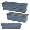 Large Window Box in Blue with Durable Material for Outdoor Use