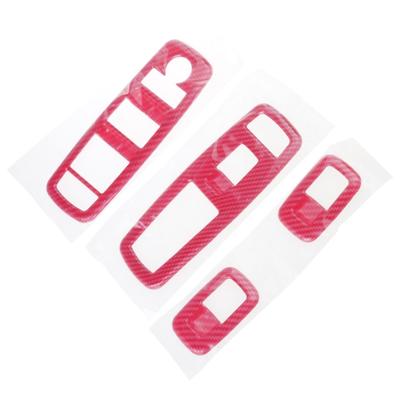 Przycisk AntiScratch Car Styling Panel wykończeniowy Rama przełącznika podnoszenia okna Pokrywa