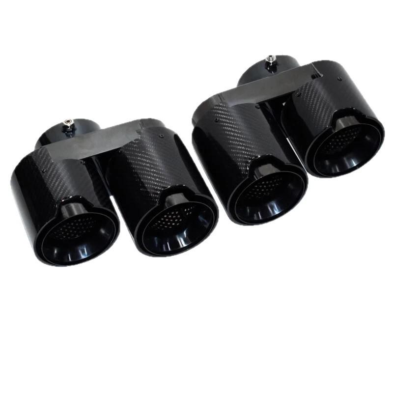 Kohlefaser-Auspuffendrohr für 2020-2024 BMW X5/X6 G05/G06