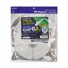 SANWA SUPPLY Category 6A Flat LAN Cable (White, 20m) KB-FL6AL-20W