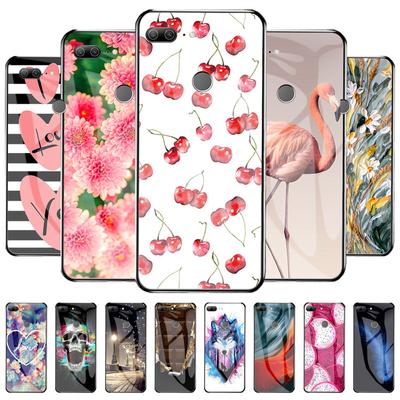 Pouzdro z tvrzeného skla pro Honor 9 Lite Pouzdro na pevný telefon pro Honor 9c 9a 9x P Smart Pro Y9s Ochranný kryt zadního nárazníku Fundas