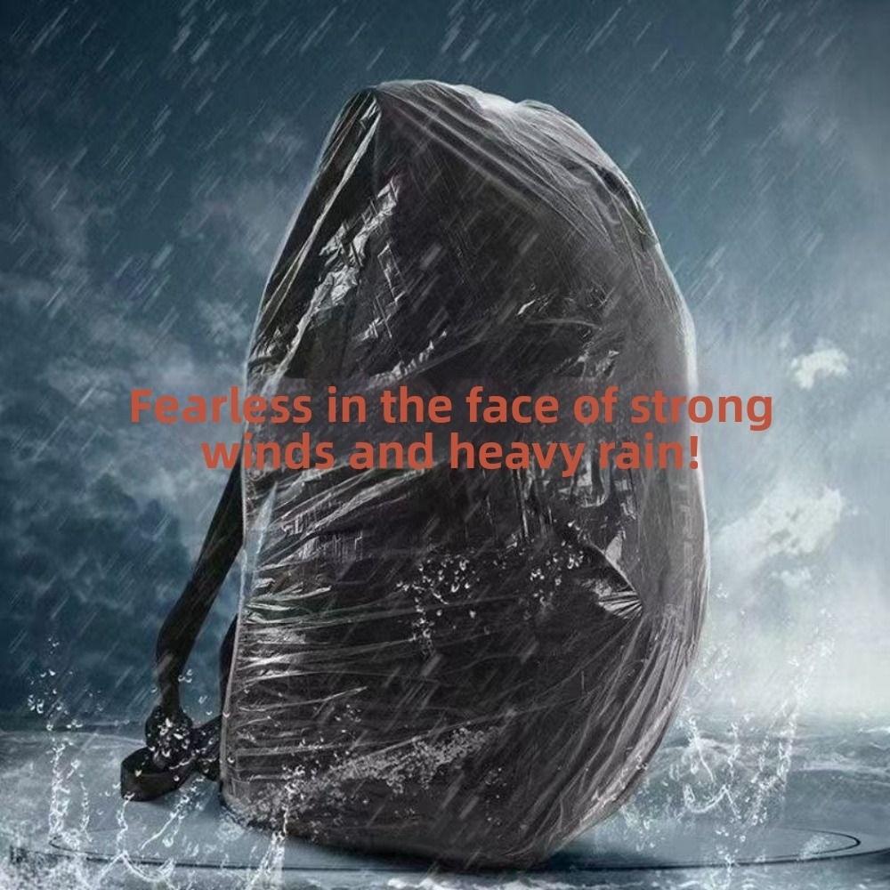30Pcs Disposable Backpack Rain Cover Foldable Dust-proof Waterproof Backpack Cover Lightweight 90/110cm