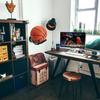 Basketball Holder Wall Mount 2 Piece Set, Men's Room Decoration Game Room Basketball Wall Decor Men's Sport Gifts, Ball Stand Wall Mount, Garage Ballr