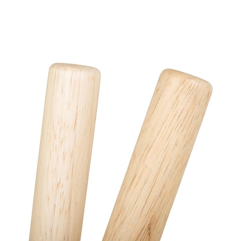 1 Pair Rhythm Music Sticks Wooden Drum Sticks Orff Percussion Instrument Percussion Stick Portable Music Lummi Sticks