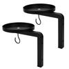 Wall Mounted Plant Shelf Sturdy Space Saving Hanging Flower Holder for Garden Indoors Outdoors 2 Pack 2 Pack