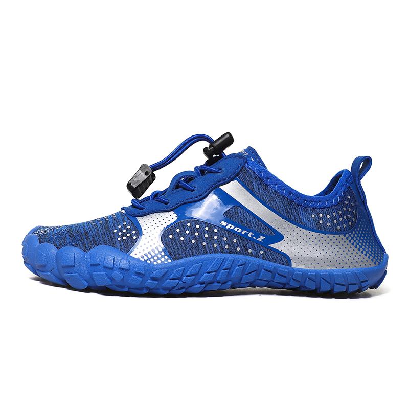 

Детская обувь для плавания с пятью пальцами, обувь для плавания по течению, обувь для отдыха, отдыха, пляжа, плавания 38 сапфир синий