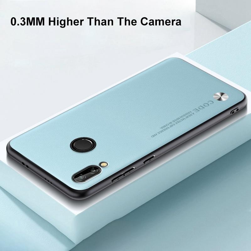 Luksusowe etui ze skóry PU dla Honor Note 10 Tylna okładka Matowe silikonowe Wstrząsoodporne Pełna ochrona Etui na telefon Dla Honor Note10 Coque