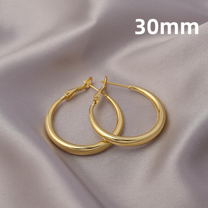 2025 Stylish European & American Exaggerated Large Hoop Earrings - Unique Influencer Design