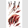 Halloween Temporary Horror Surgery Wound Scar Tattoo Stickers