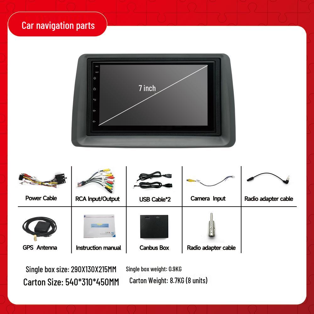 7-inch Android GPS Navigator for Fiat Panda (2012-2022)