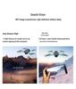 E88D Foldable Drone with Lights & Remote Control - E99D Kids' Aerial Photography Toy Aircraft