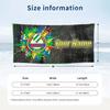 Custom Text Beach Towel, Soft Absorbent Swimming Multi-use TowelRapid Wien FC