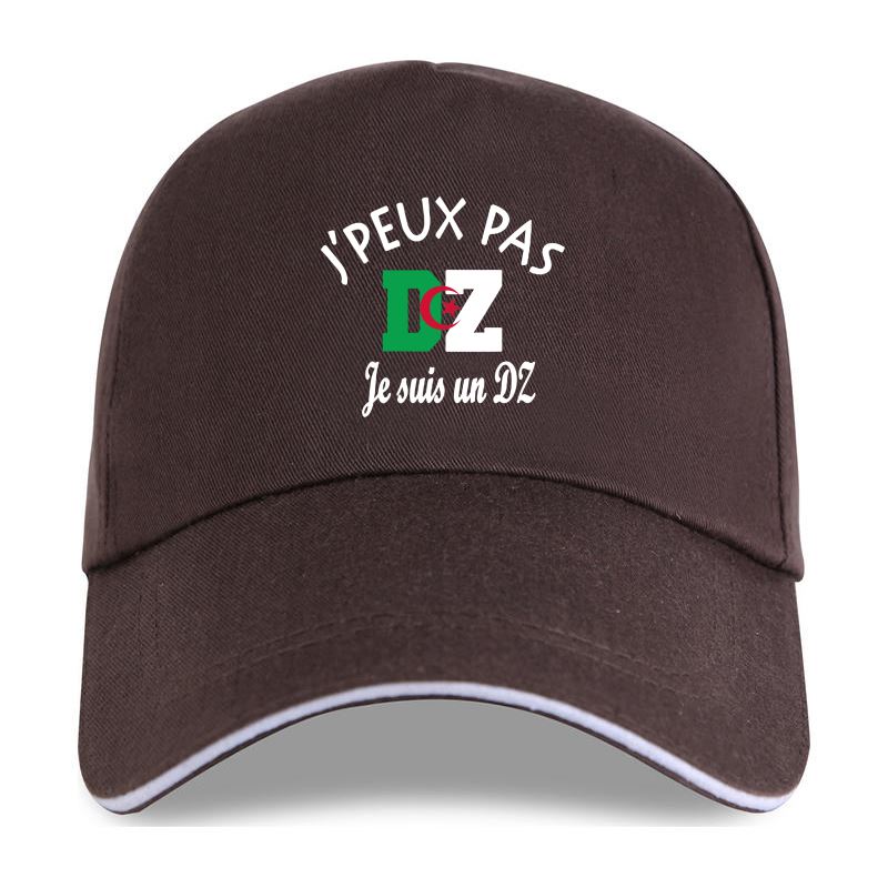 Ny Unisex Basebollkeps dz Algeriet kan 2021 jpeux inte jag är en dz!