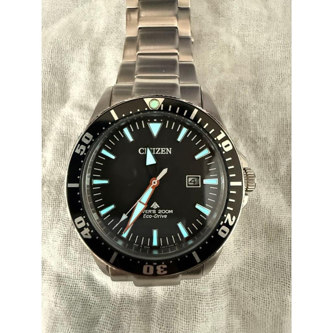 Used CITIZEN ECO-DRIVE DIVERS E168-S081483