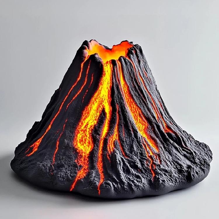 Volcano Shape Silicones Mold For Festives Mousse Cake Chocolate Dessert Food Grade Flexible Mold Easy Demold and Clean