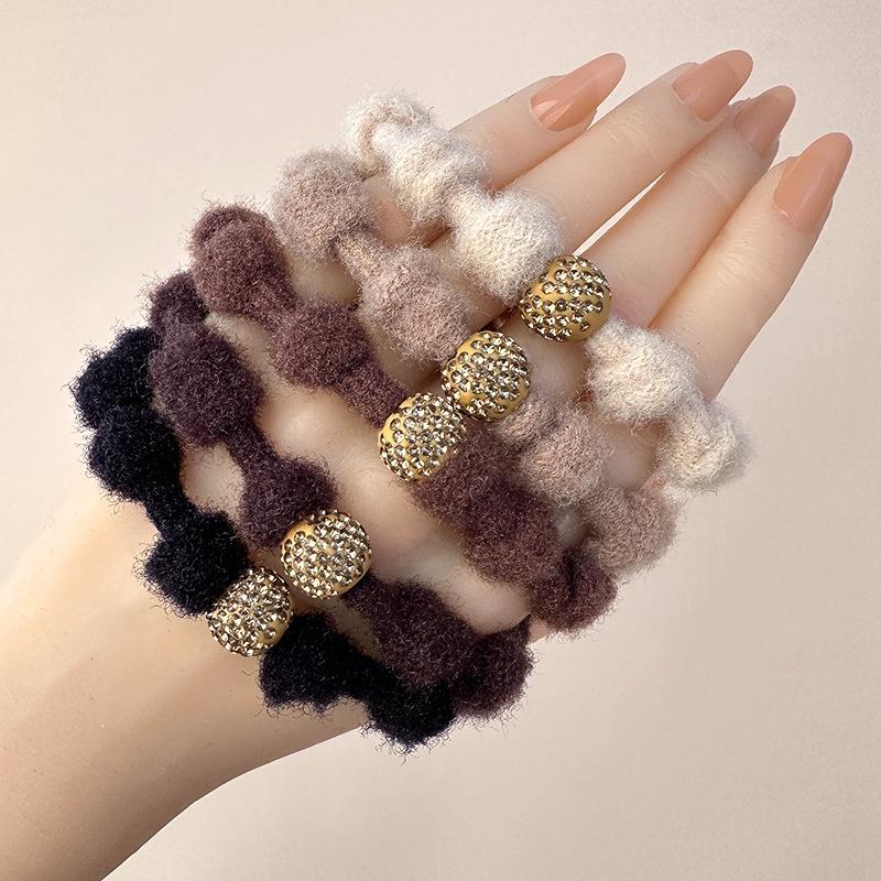 

Резинка для волос в корейском стиле с высокой эластичностью, скранчи для хвостиков