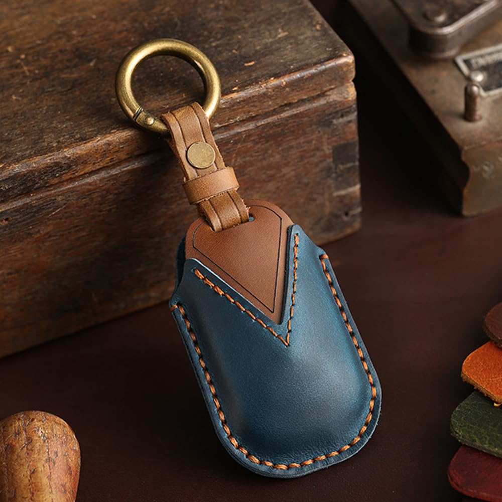 Kinotaka Genuine Leather Smart Key Case for Honda, Compatible with New Step Wagon, RP6,