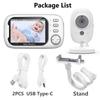 3.5 Inch Baby Monitor Wireless 2 Way Audio Talk LCD Electronic Babysitter Night Vision Video Nanny Radio Baby Camera