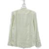 Massimo d'Augusto Lime Green MAX6 100% Linen One-Piece Button-Down Shirt Tops M Lime greenUsed