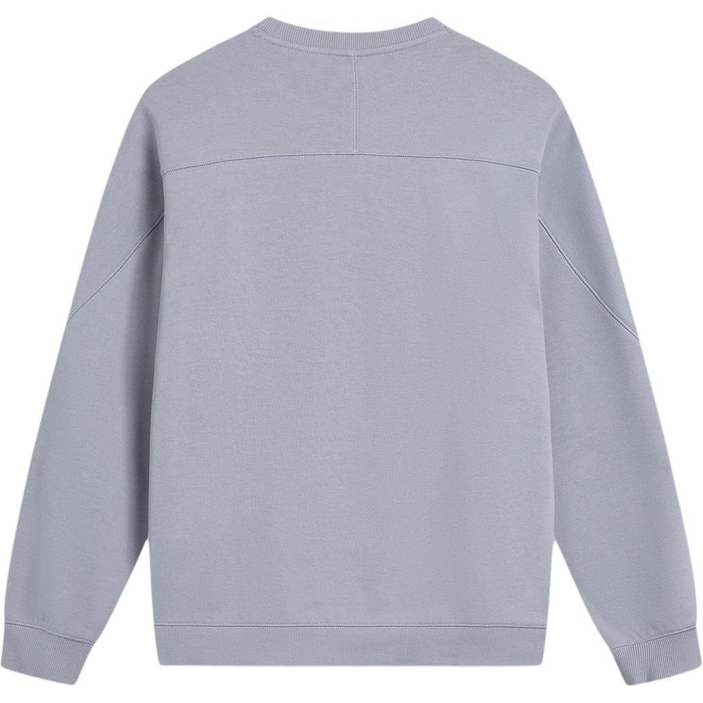 Li Ning Sports Lifestyle Series Fleece Crewneck Letter Sweatshirt Unisex Sweatshirt AWDVF71-2