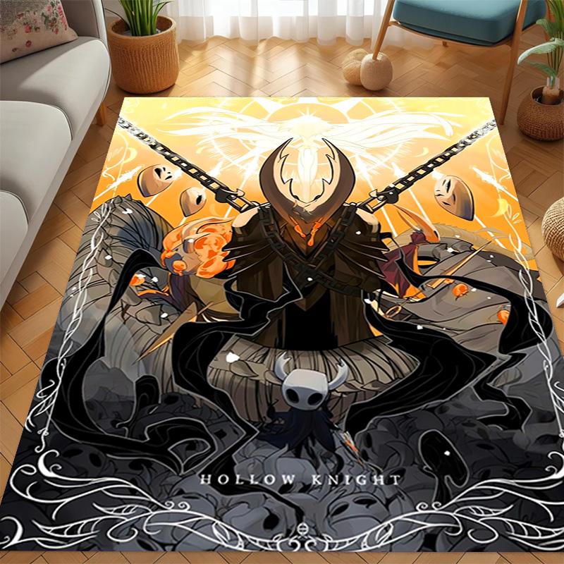 Hollow Knight: Last Contender Carpet Printing Home Decor Protective Pad Office Chair Cushion Bathroom Mat