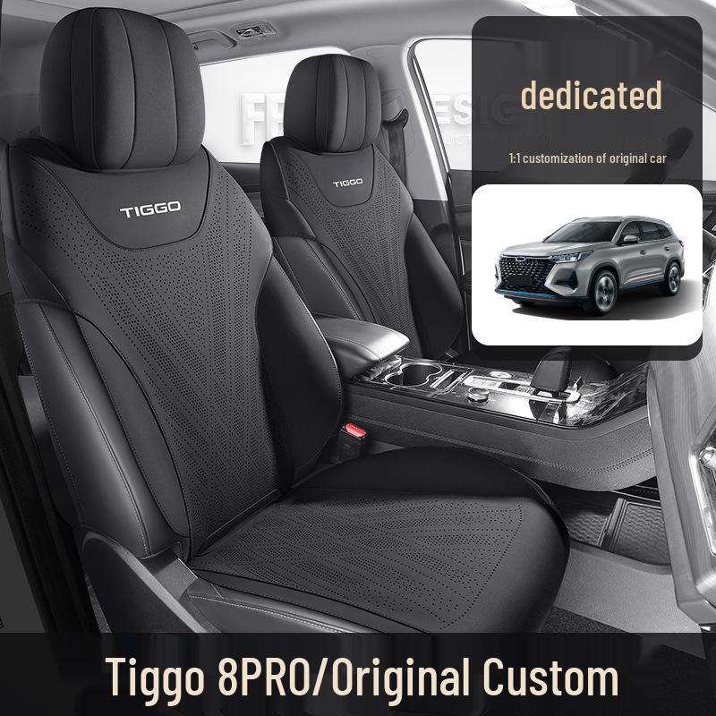Universal Semi-Enclosed Car Seat Cushion for Tiggo 8 - Fits 5 & 7 Seaters, All-Season Comfort