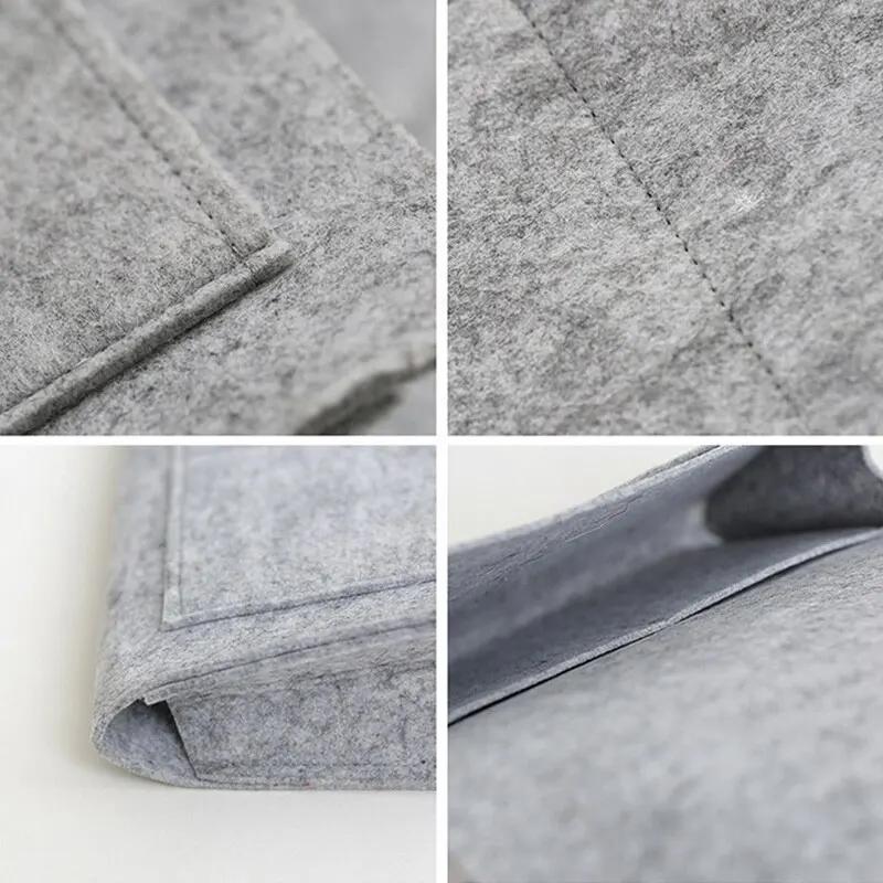 Filz Nachttisch Aufbewahrungstasche Organizer Handy Buch Zeitschriftenhalter Taschen Hängende Aufbewahrungstasche Baby Taschentuchbox Sofa Seitentasche