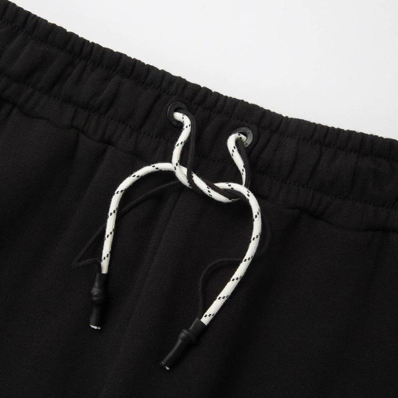 Puma Solid Pattern Printed Lace-Up Knitted Sports Pants Women Bottoms Black 539965-01