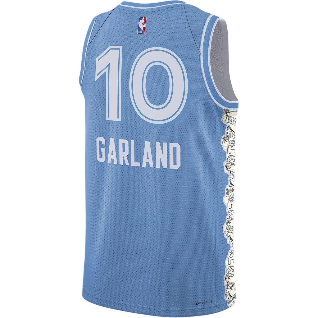Nike Striped Letter Print Round Neck Pullover Straight Tube Basketball Vest Men Vests Brave-Blue FQ4338-449