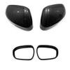 For Nissan Qashqai J12   ABS Carbon Fiber Side Door Rearview Mirror Cover rear view  rain eyebrow Trims Accessories