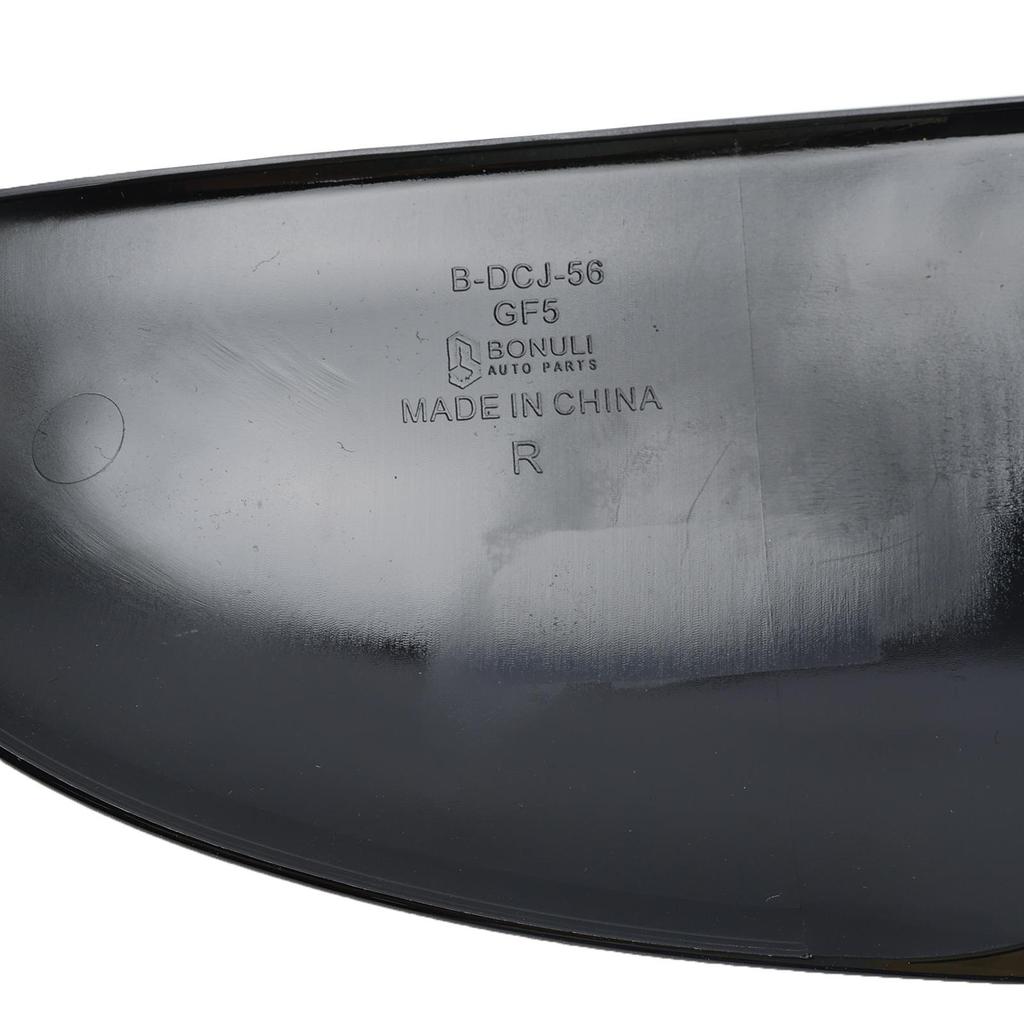 Glänzend Schwarz Flügel Außenspiegel Abdeckkappen Links + Rechts für VW Jetta 2005-2011