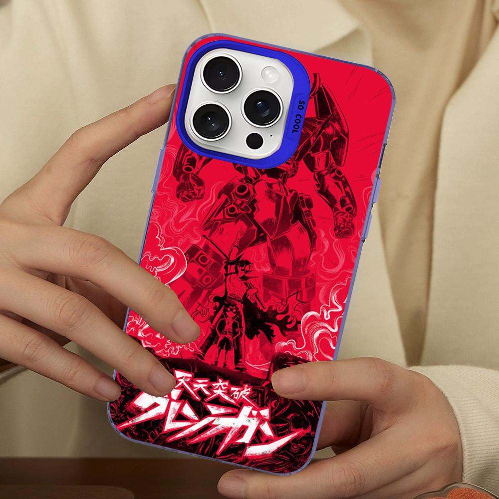 Tengen Toppa Gurren Lagann Handyhülle Für IPhone 16 15 14 13 12 11 Pro Max X XR XSMAX 8 7 Plus Matte Stoßfeste Rückabdeckung