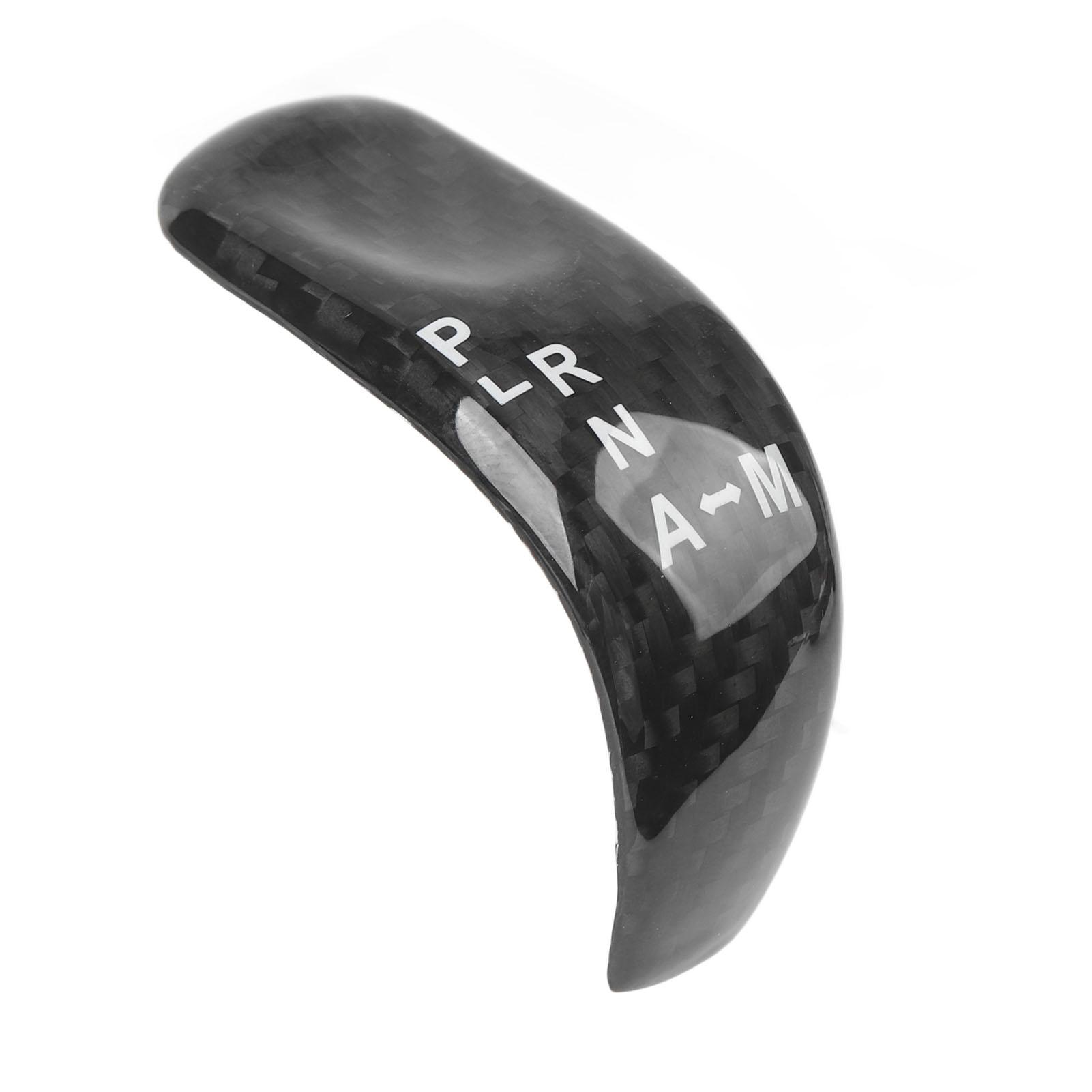 

Gear Shift Knob Cover Carbon Fiber Center Console Gear Shift Knob Trim for GTR R35 2017 to 2022