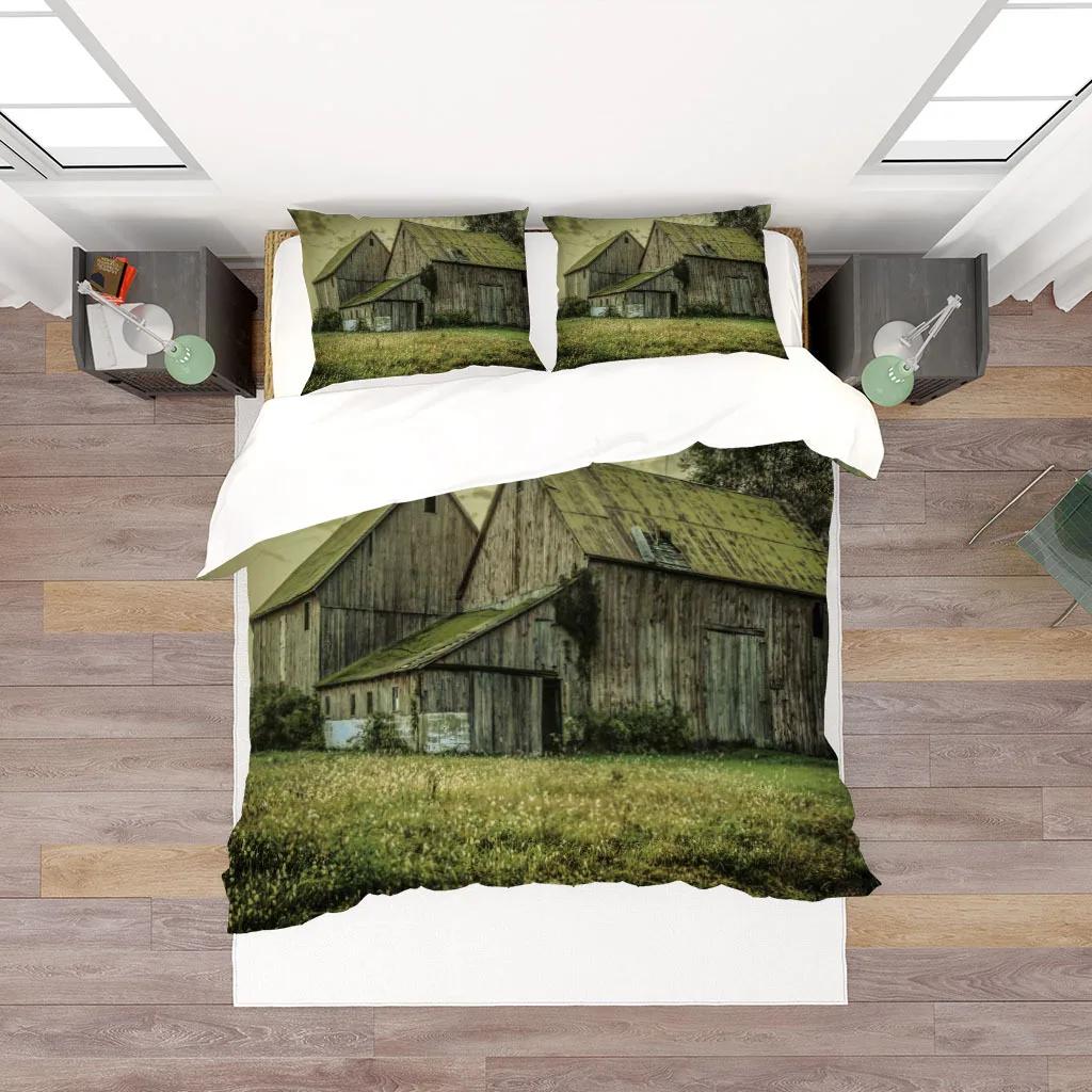 Natural Scenery Art Duvet Cover Set King/Queen Size Desert Landscape Soft Bedding Set for Teens Adults Polyester Quilt Cover